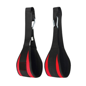 Correas AB Strap para CrossFit, Levantamiento de Pesas, Algodón y Neopreno, Ecológicas, Ligeras, Ajustables, Abdominales, Profesionales, Deluxe - Product Image 1