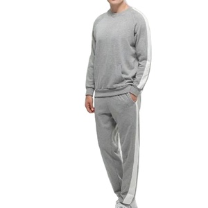 Sudadera deportiva Lisa unisex con logotipo personalizado, venta al por mayor, chándal de algodón, chándal, chándal, dos piezas, conjunto de Jogger para hombre y mujer - Product Image 4