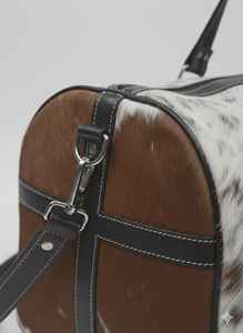 Bolsa de Viaje de Cuero Genuino, Ligera, Estilo Vintage, con Cierre, Gran Capacidad, Unisex, para Fin de Semana - Product Image 3