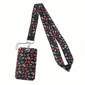 Standard Lanyard 4mm Braided 20 Inch Long with <b>Snap</b> <b>Hook</b> 2 Pcs Each Promotional Lanyards for Export Sale - Product Image 2