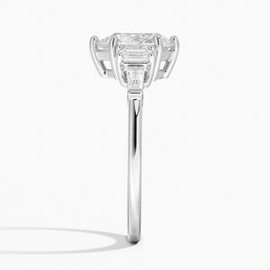 BOJ <b>Ring</b> 3 Pear Cut 925 <b>Silver</b> Five Stone Prong Set <b>Solitaire</b> Engagement <b>Ring</b> GRA Certified 2ct D Color VVS1 Moissanite Hot Sale - Product Image 3