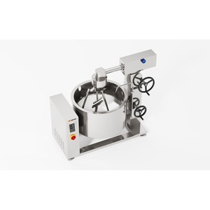 Olla de vapor con inducción y revestimiento giratorio Amicook 380V/440V, modelo de gran capacidad, electrodoméstico de cocina profesional, estufa de gas robusta - Product Image 1