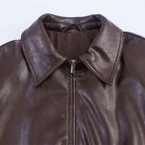 Chaqueta de Motociclista para Mujer AL BARAKA WEAR, de Cuero Genuino, Corte Ajustado, Transpirable, con Cierre de Cremallera y Logotipo Impreso en la Parte Delantera, OEM ODM - Product Image 6