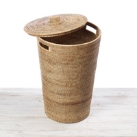 Hot Günstige Lagerung Rattan Wicker Lagerung Wäsche korb Gewebte Körbe mit Deckel Kauf in großer Menge natürliche Vietnam Leinwand