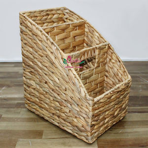 Artex Dong Thap Factory Handicraft <b>Magazine</b> Rack Seagrass Water Hyacinth Crafts <b>Storage</b> Racks And Shelves - Product Image 2