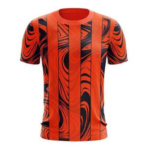 Vente en gros ELIXE SPORTS T-shirt décontracté pour homme à col rond, uni, respirant, séchage rapide, en maille polyester/coton, coupe classique, pour la gym et l'entraînement - Product Image 3