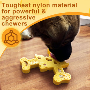 Nouveau design, jouets à mâcher durables en TPE pour chiens, saveur fromage, nettoyeur de dents molaires, balles en caoutchouc pour chats - Jouets à mâcher pour animaux de compagnie, cadeau - Product Image 2