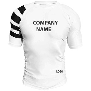 Camiseta de Manga Larga de Secado Rápido, Duradera, Transpirable y Ligera de Spandex/Poliéster, Ajuste Delgado, para Entrenamiento de Artes Marciales Mixtas - Product Image 2