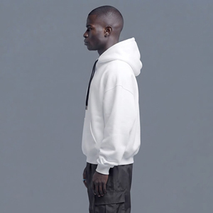 Sweat-shirts à capuche en coton de haute qualité, très demandés, vente en gros, 250 GSM, molleton épais, pour hommes, coupe ample, style hip hop, personnalisables - Product Image 5