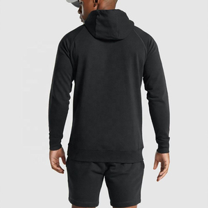 Sweat à capuche décontracté pour homme en molleton de coton doux et chaud pour l'hiver, avec poche kangourou et cordon de serrage réglable – En promotion - Product Image 2