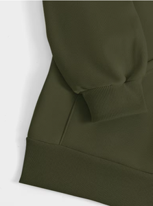 Ensemble de survêtement évasé personnalisé pour femme, taille haute, tenue de sport deux pièces, respirant, à capuche, décontracté, 100 % polyester - Product Image 4