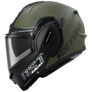 Nuevo Casco Abatible Astone Helmets RV6 VANTAGE en Verde Mate/Blanco, Material ABS, 1 Año de Garantía - Product Image 2