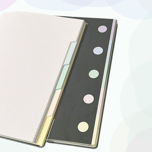 <b>note</b> A5 dot diary notebook with Printed Style Reversible PVC Cover Thread Binding 160 Pages Colornote Index - Product Image 1