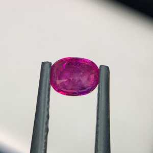 Rubis naturel rose-rouge, taille ovale, pierre précieuse non montée, origine Afghanistan, haute qualité, certifié, vente en gros de bijoux - Product Image 5