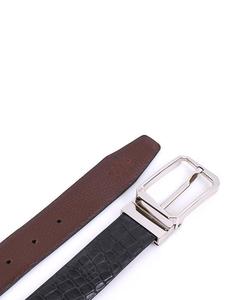 Cinturón de Cuero Genuino Resistente para Hombre - La Mejor Calidad, Estilo Casual y Moderno, Hebilla de Aleación, Transpirable, Personalizable y Ajustable - Product Image 2