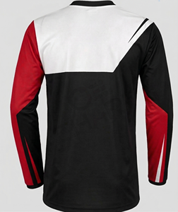 เสื้อเจอร์ซีย์จักรยานเสือภูเขาผู้ชาย ระบายอากาศ แห้งเร็ว ผ้ายืดสแปนเด็กซ์/โพลีเอสเตอร์ รับผลิตแบบ OEM สีและโลโก้ปรับแต่งได้ ราคาสมเหตุสมผล - Product Image 3