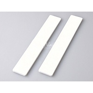 Lime à ongles coréenne blanche 80/100 grains, forme carrée, logo personnalisé OEM pour salon, vente en gros - Product Image 1