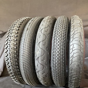 Pneus de vélo 20*4 20 pouces pour vélos électriques, VTT et vélos de route, antidérapants, anti-crevaison, à talon renforcé, en nylon, 20x4.0 - Product Image 1