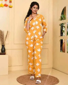 Conjunto de Pijama de Algodón Suave para Niñas - Product Image 1