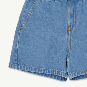 Servicio OEM, pantalones cortos para niños de alta calidad con costuras y diseño de primera calidad, con cierre de botón / Precio económico con diseño de logotipo personalizable - Product Image 3