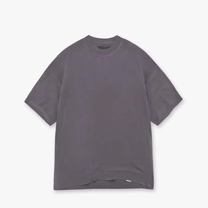 เสื้อยืดผู้ชายทรงหลวม แขนสั้น คอกลม สไตล์ลำลอง ไหล่ตก พิมพ์ลายด้านหน้าตามสั่ง เนื้อผ้าระบายอากาศได้ดี - Product Image 3