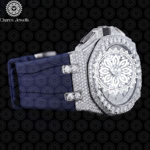 Charm_Jewells Luxury Stainless Steel <b>Watch</b> Round Case 38mm Analog Quartz Sapphire Crystal Hollow Out Design Women Fashion - Product Image 2