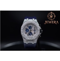 Reloj Mossinate de Lujo, Acero Inoxidable, Cristal y Diamantes Genuinos, Movimiento Mecánico, Estilo Hip Hop para Hombre y Mujer