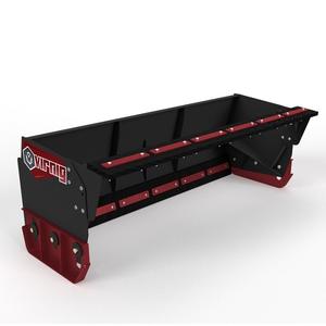 Skid Steer Attachment Snow Pusher with Engine & Motor for Heavy Duty Snow Cleaning and Job Site Cleanup - Product Image 2