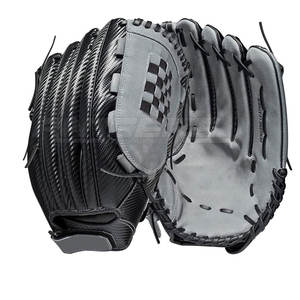 Meilleur prix, faible MOQ, usine directe, gants de baseball professionnels de qualité supérieure, votre propre design, gants de frappe de baseball - Product Image 1