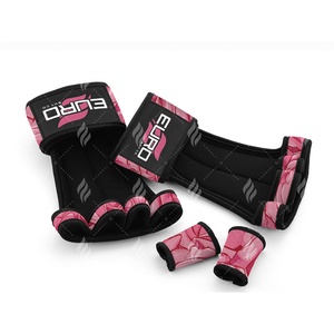 Gants de sport en néoprène à demi-doigts haute performance pour la musculation, l'entraînement avec des poids, adhérence antidérapante, légers, soutien du poignet - Product Image 4