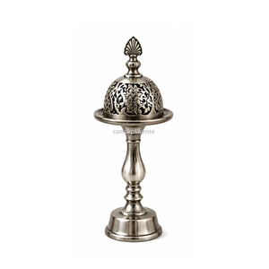Metal Handicrafts Incense <b>Burner</b> Perforated Dome Lid Modern Art Antique Design Eco-friendly Long-lasting Customizable Options - Product Image 3