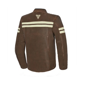 Mens Sheepskin Biker Jacket OEM Factory Wholesale Supplier Custom Design Warm Stylish Motorcycle Jacket Durable Winter - Product Image 2