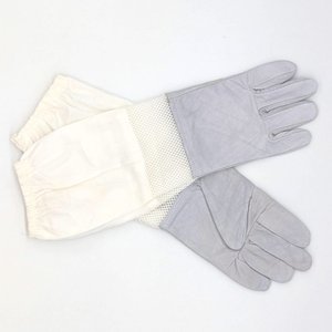 Custom High Quality Long Sleeve Sheepskin Protecting Beekeeping <b>Gloves</b> Powder-free & Silicone-free Size XL by Benefitbee - Product Image 5