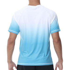 Wholesale Men Rash Guard <b>Compression</b> T <b>Shirt</b> Short Sleeve UV Protection Swim <b>Shirt</b> Custom Logo OEM Factory - Product Image 6