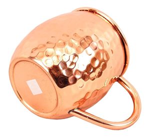 Taza de Cobre Martillado, Taza de Cobre Puro para Beber Moscow Mule con Beneficios Ayurvédicos para la Salud - Product Image 2