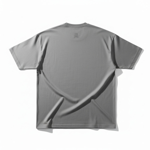 เสื้อยืดสตรีทแวร์สุดหรู พิมพ์ลายพัฟฟ์ สั่งทำได้ ลายวินเทจฟอกสี  แบบพิมพ์โฟม 3 มิติ ผ้าคอตตอนหนา ทรงโอเวอร์ไซส์ ลายกราฟิก - Product Image 4