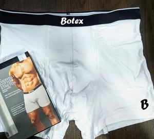 Ropa Interior Masculina, Calzoncillos Boxer Deportivos de Color Sólido, Calzoncillos Boxer de Algodón Puro - Product Image 3