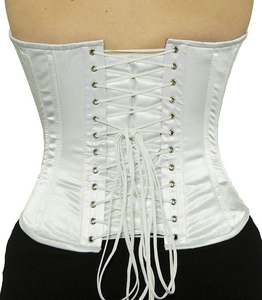 ชุดกระชับสัดส่วนปักลายสีดำพร้อมกระดุมโลหะสำหรับผู้หญิง - Product Image 6