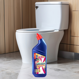 Strong Cleaning Power Blue Bubble Toilet