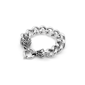 Pulsera de Cadena con Eslabones de Cabeza de Dragón - Product Image 1