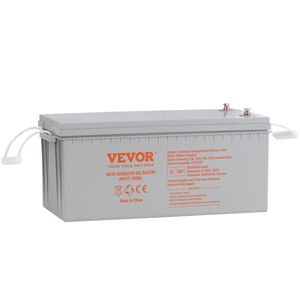 สำหรับแบตเตอรี่รถจักรยานลึก12V 200 ah agm ทดสอบโดย UL สำหรับระบบสำรองไฟฟ้าออฟกริดสำหรับระบบพลังงานแสงอาทิตย์ที่ใช้พลังงานแสงอาทิตย์ระบบพลังงานไฟฟ้าสูง - Product Image 1