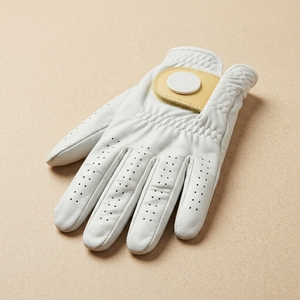 Guante de Golf Personalizado al por Mayor para Zurdos, Dedos Completos, Cierre de Gancho y Bucle de PU, Servicio de Logotipo Personalizado para Pedidos OEM a Granel, Ciclismo y Deportes - Product Image 4