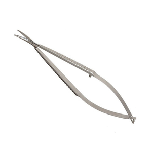 Ciseaux à ressorts droits en argent, à pointe fine, pour ophtalmologie, microchirurgie, instrument chirurgical de précision - Product Image 2