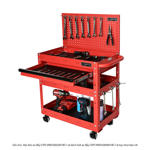 Chariot utilitaire en acier thermolaqué robuste, OEM/ODM, pour garage, atelier et stockage - Vente en gros - Product Image 6