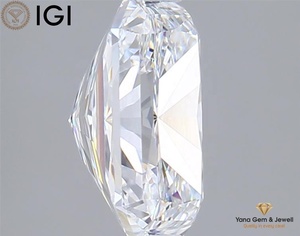 Diamant CVD de laboratoire de 2,00 carats, taille radiant, couleur D, clarté VVS2, avec certificat IGI, collection tendance pour femmes - Product Image 3