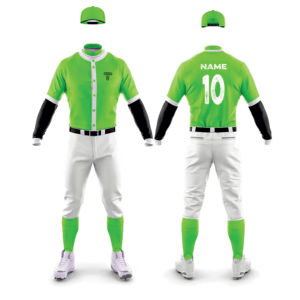Ensemble de vêtements de baseball de haute qualité à la mode, 100% polyester, séchage rapide, sur mesure, respirant, MATEX SPORTS - Product Image 3