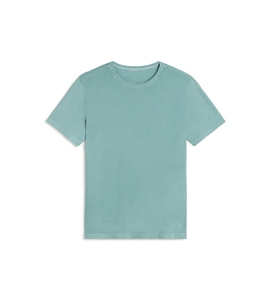 T-shirt pour homme surdimensionné 100% coton avec impression de lettres blanches sur le devant, col rond, manches courtes, style jersey tricoté décontracté - Product Image 3