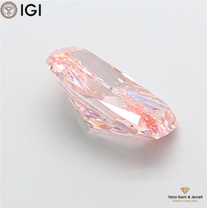 เพชร CVD ขนาด 5.00 กะรัต ความสะอาดระดับ VS2 สีชมพูสดใส รับรองโดย IGI รูปทรงคุชชั่น สำหรับจี้โซลิแทร์สุดพิเศษ - Product Image 5