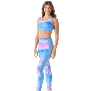 Ensemble de costume de gymnastique pour femmes avec strass, haut court et short scintillants, tenue de danse extensible pour la performance de cheerleading et la scène - Product Image 1