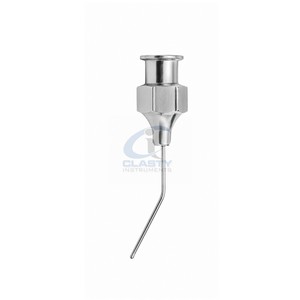 Cánula Raspadora Anterior Simcoe de Acero Inoxidable, Instrumento Quirúrgico Oftálmico para Cirugía de Cataratas, Certificado CE, OEM - Product Image 3